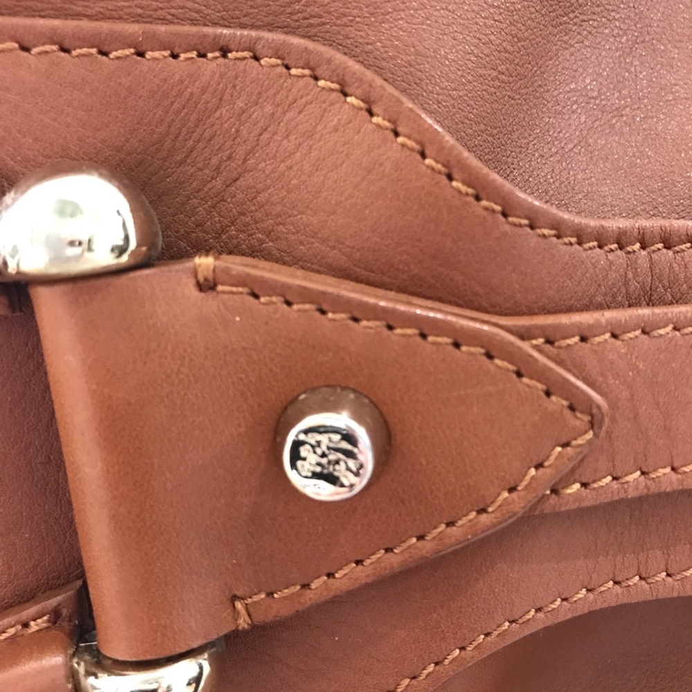 Unique Burberry Brown Leather Extra Large Hobo Bag - image 2